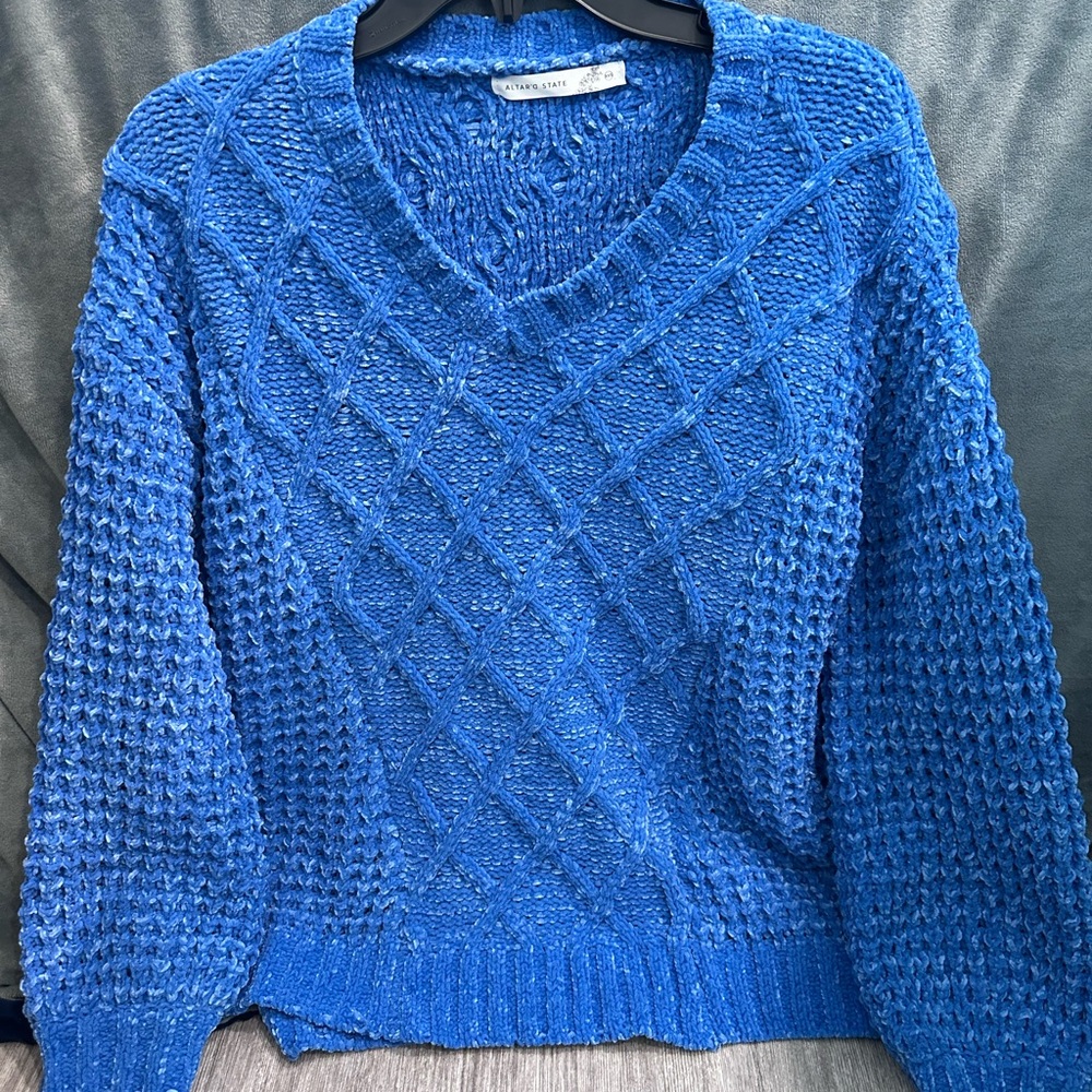 Women's Blue Sweater